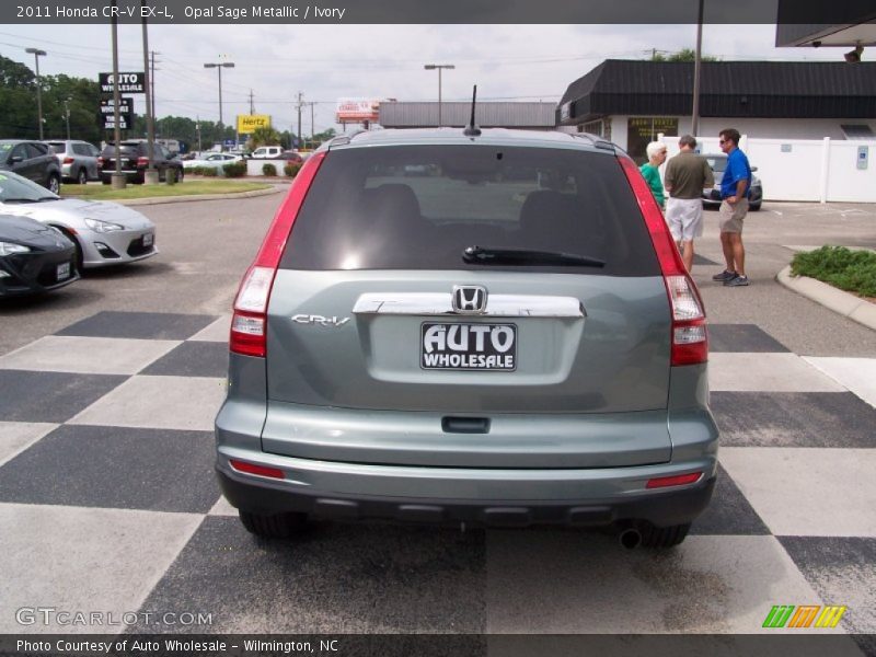 Opal Sage Metallic / Ivory 2011 Honda CR-V EX-L