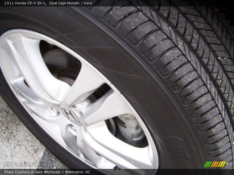 Opal Sage Metallic / Ivory 2011 Honda CR-V EX-L