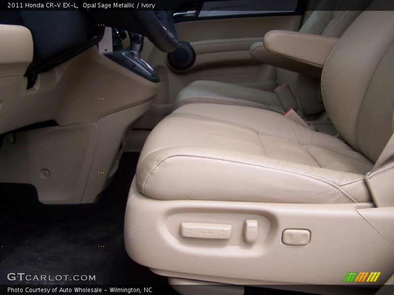 Opal Sage Metallic / Ivory 2011 Honda CR-V EX-L