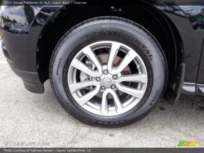 Super Black / Charcoal 2013 Nissan Pathfinder SL 4x4
