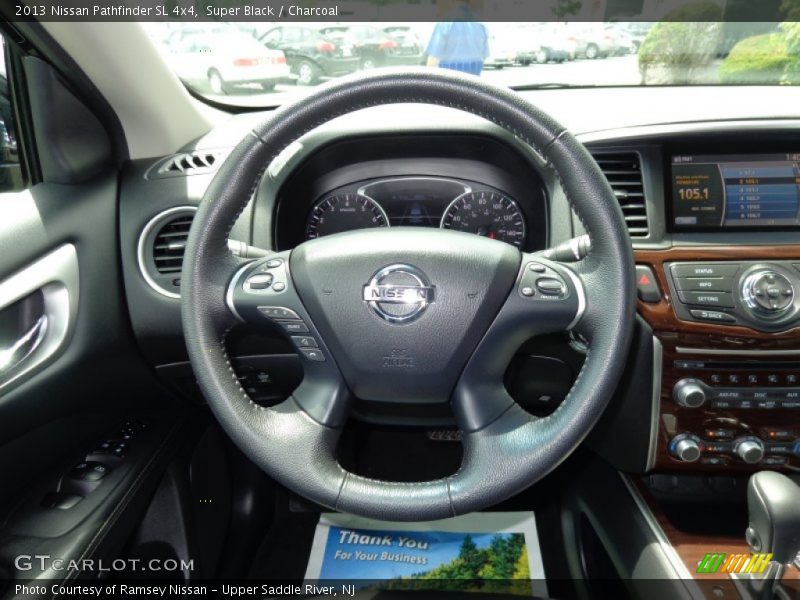 Super Black / Charcoal 2013 Nissan Pathfinder SL 4x4