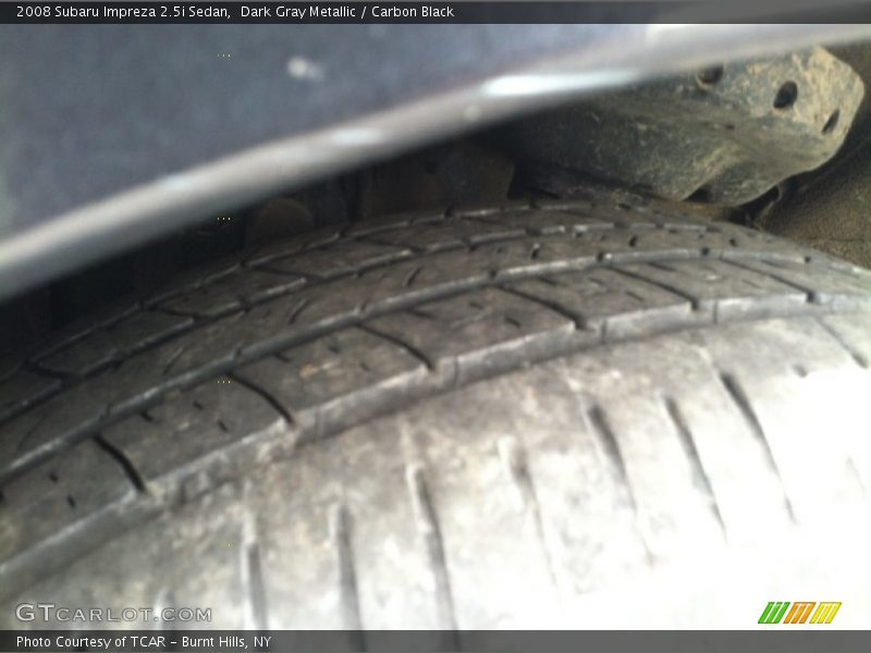 Dark Gray Metallic / Carbon Black 2008 Subaru Impreza 2.5i Sedan