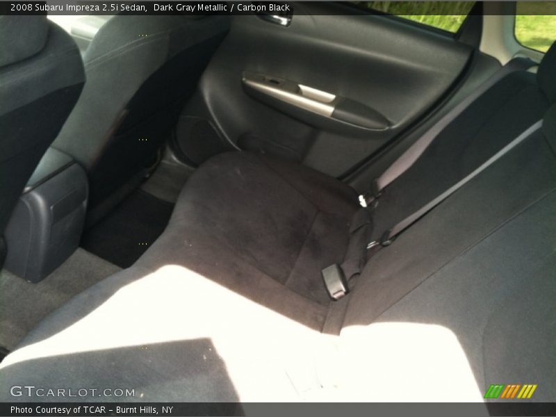 Dark Gray Metallic / Carbon Black 2008 Subaru Impreza 2.5i Sedan