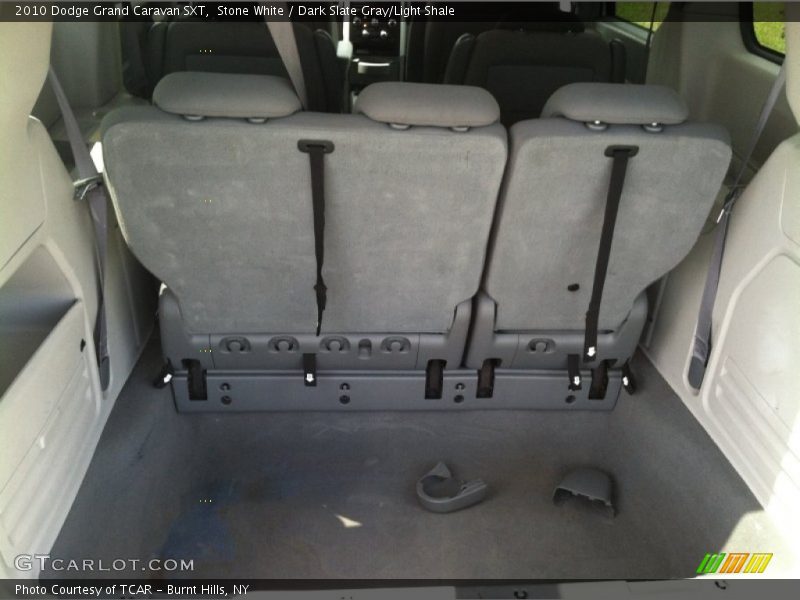 Stone White / Dark Slate Gray/Light Shale 2010 Dodge Grand Caravan SXT