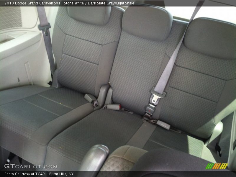 Stone White / Dark Slate Gray/Light Shale 2010 Dodge Grand Caravan SXT