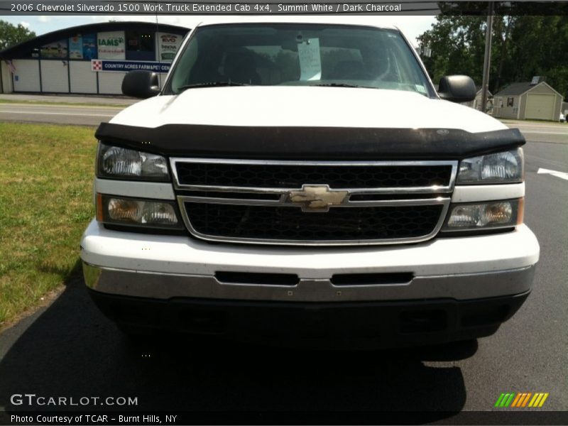 Summit White / Dark Charcoal 2006 Chevrolet Silverado 1500 Work Truck Extended Cab 4x4