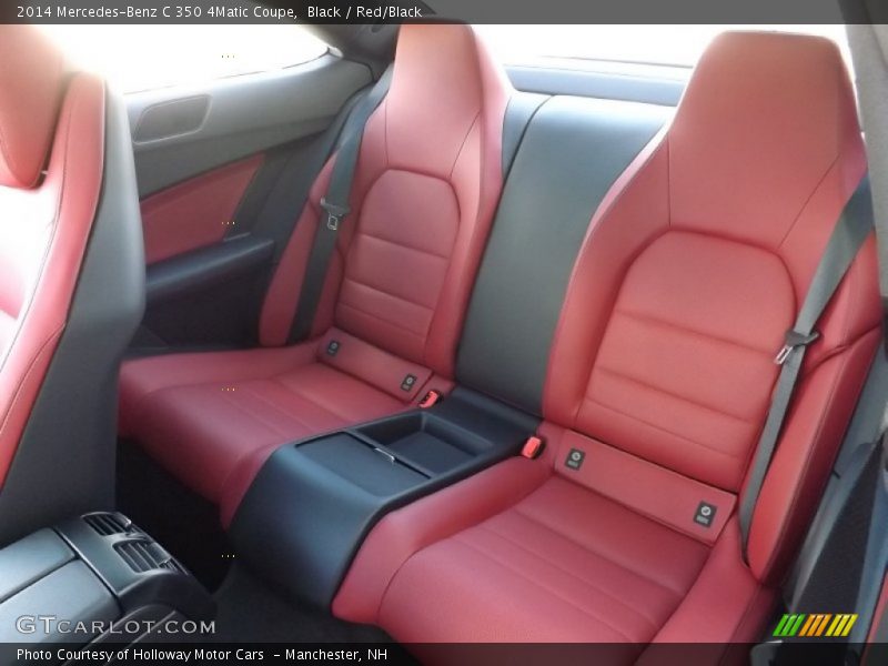 Rear Seat of 2014 C 350 4Matic Coupe