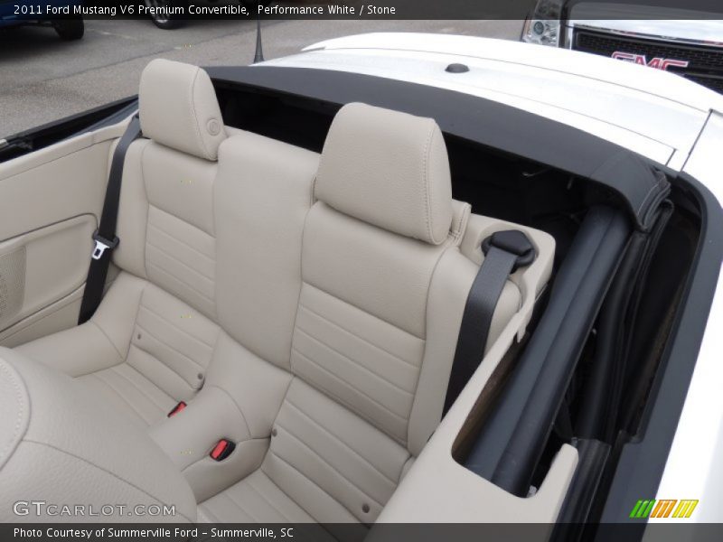 Performance White / Stone 2011 Ford Mustang V6 Premium Convertible