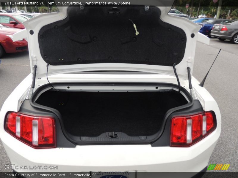 Performance White / Stone 2011 Ford Mustang V6 Premium Convertible