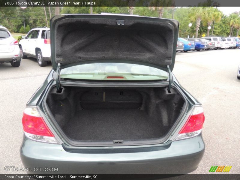 Aspen Green Pearl / Taupe 2005 Toyota Camry LE