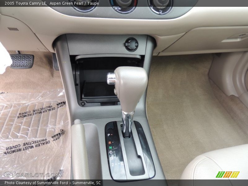 Aspen Green Pearl / Taupe 2005 Toyota Camry LE