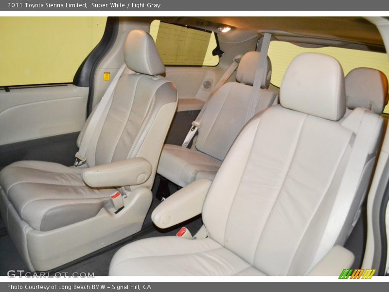 Super White / Light Gray 2011 Toyota Sienna Limited