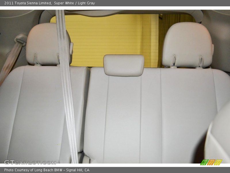 Super White / Light Gray 2011 Toyota Sienna Limited