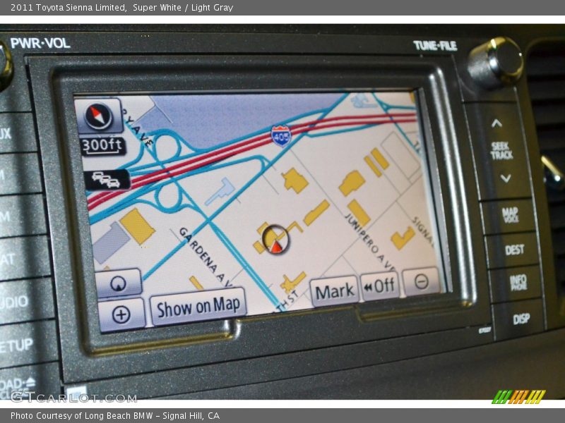 Super White / Light Gray 2011 Toyota Sienna Limited