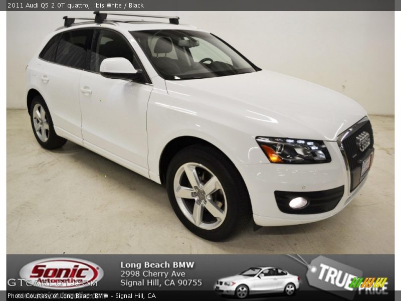 Ibis White / Black 2011 Audi Q5 2.0T quattro