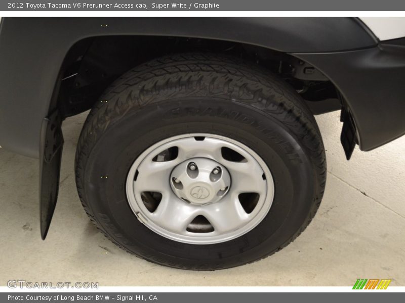 Super White / Graphite 2012 Toyota Tacoma V6 Prerunner Access cab