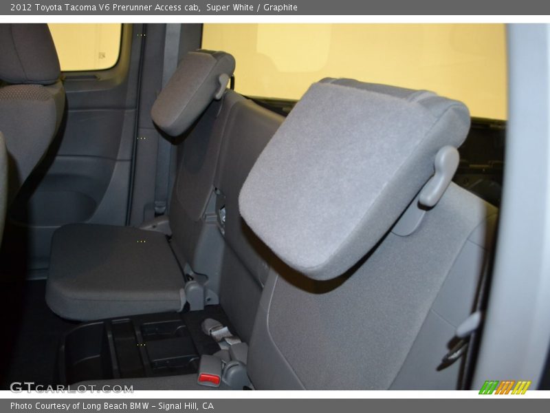 Super White / Graphite 2012 Toyota Tacoma V6 Prerunner Access cab