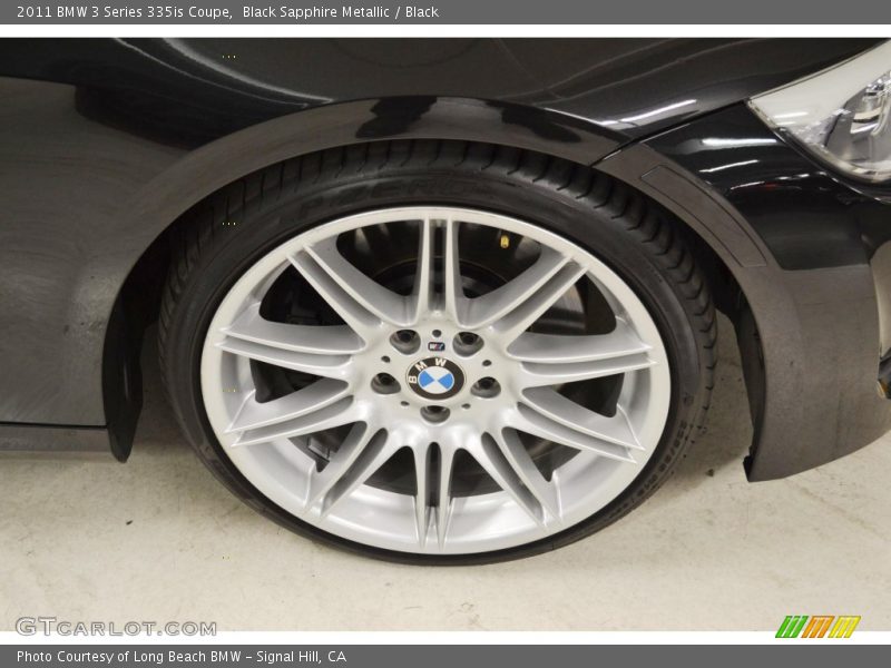 Black Sapphire Metallic / Black 2011 BMW 3 Series 335is Coupe