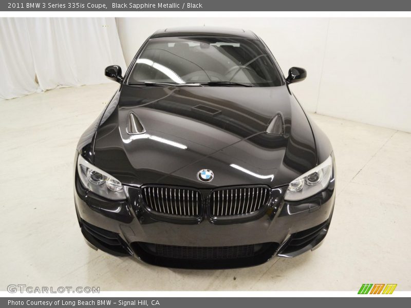 Black Sapphire Metallic / Black 2011 BMW 3 Series 335is Coupe