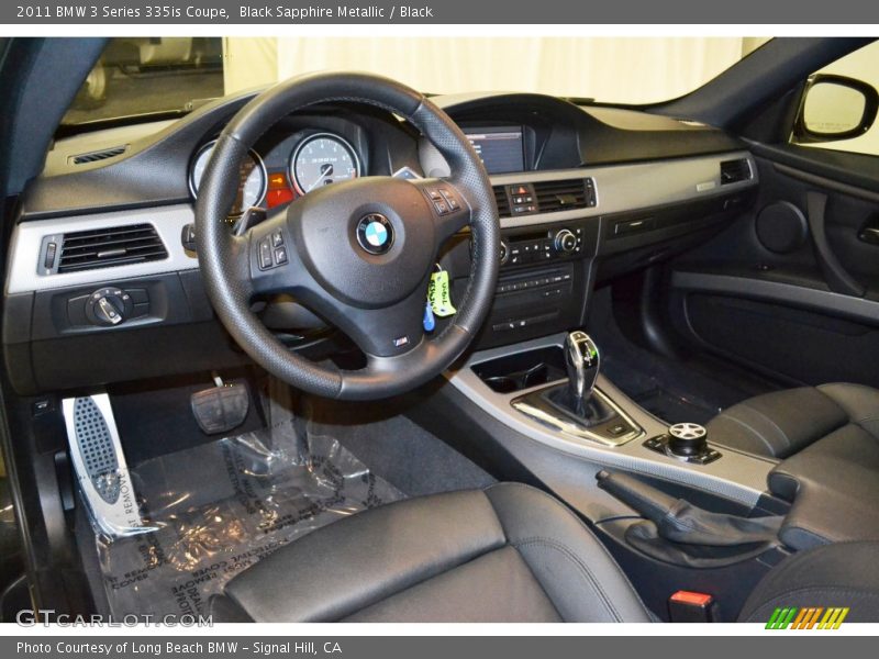 Black Sapphire Metallic / Black 2011 BMW 3 Series 335is Coupe