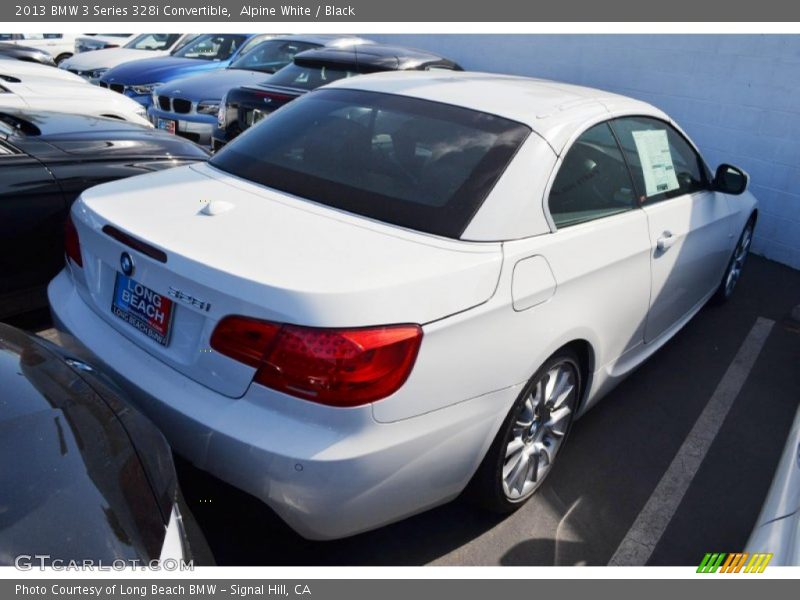 Alpine White / Black 2013 BMW 3 Series 328i Convertible