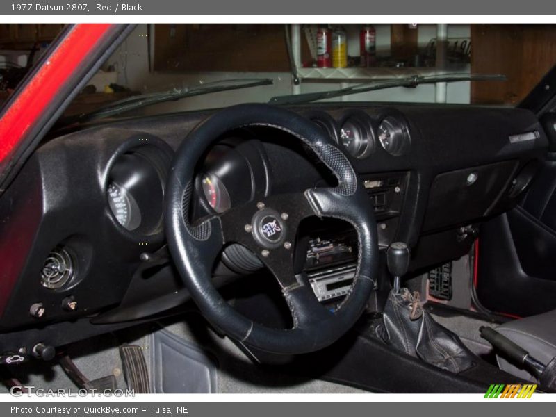 Dashboard of 1977 280Z 