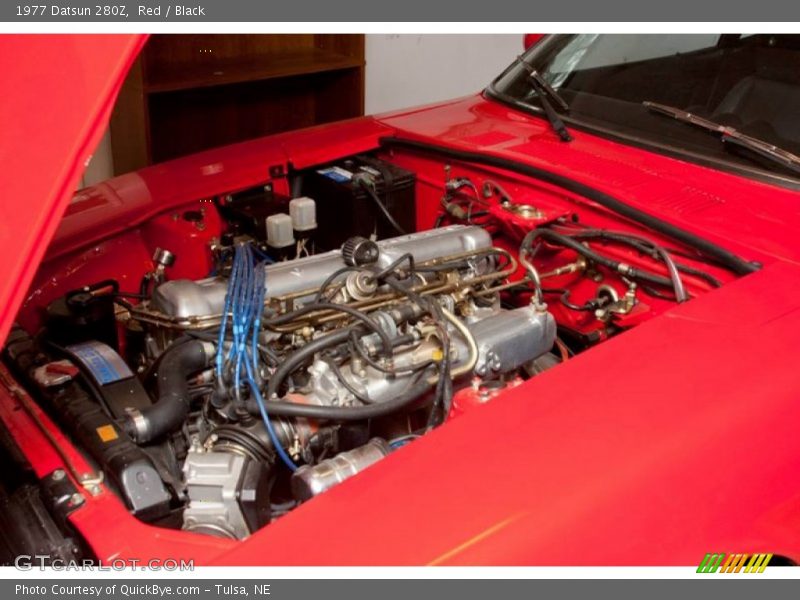  1977 280Z  Engine - 2.8 Liter SOHC 12-Valve Inline 6 Cylinder