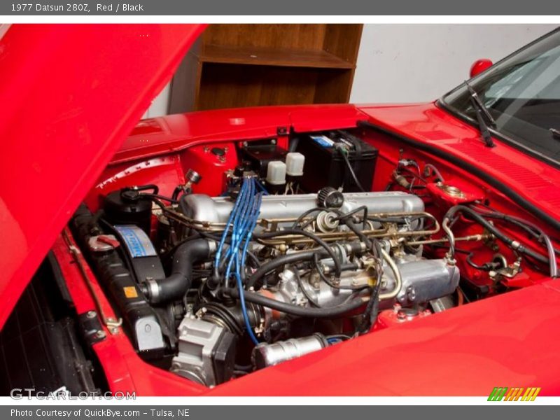  1977 280Z  Engine - 2.8 Liter SOHC 12-Valve Inline 6 Cylinder
