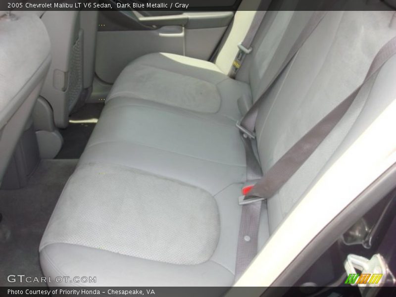 Dark Blue Metallic / Gray 2005 Chevrolet Malibu LT V6 Sedan
