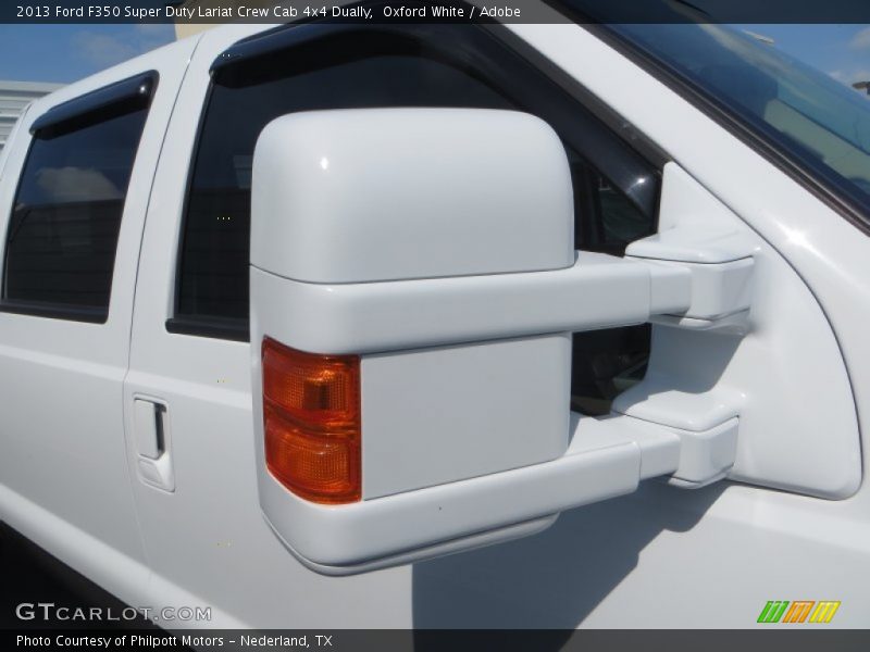 Oxford White / Adobe 2013 Ford F350 Super Duty Lariat Crew Cab 4x4 Dually