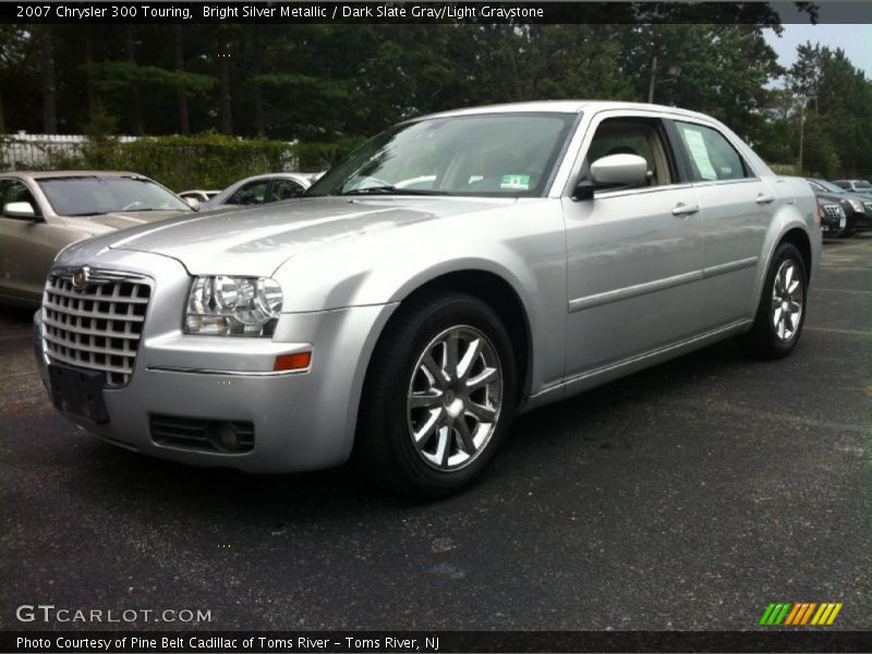 Bright Silver Metallic / Dark Slate Gray/Light Graystone 2007 Chrysler 300 Touring