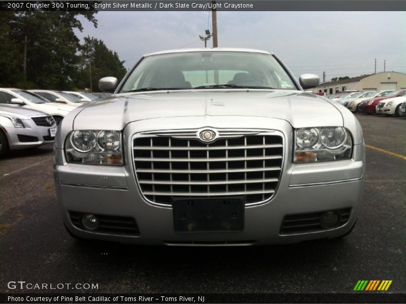 Bright Silver Metallic / Dark Slate Gray/Light Graystone 2007 Chrysler 300 Touring