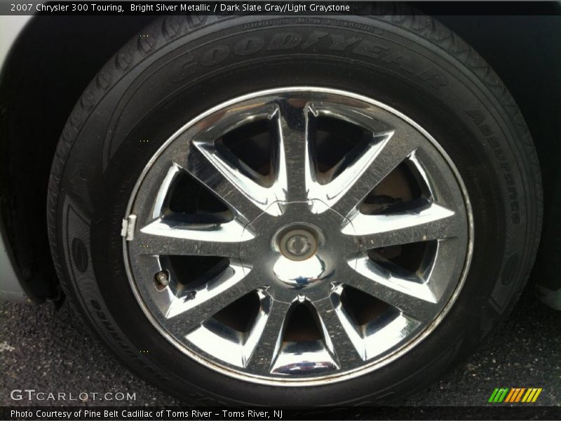Bright Silver Metallic / Dark Slate Gray/Light Graystone 2007 Chrysler 300 Touring