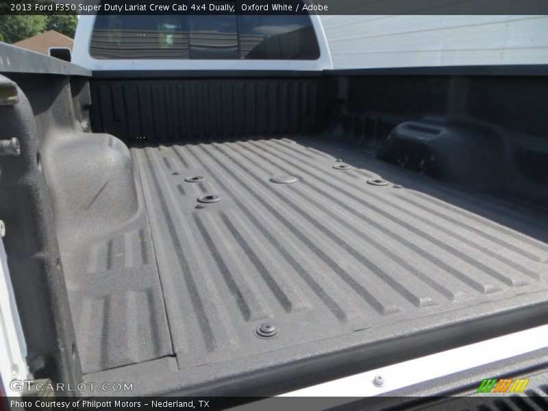 Oxford White / Adobe 2013 Ford F350 Super Duty Lariat Crew Cab 4x4 Dually