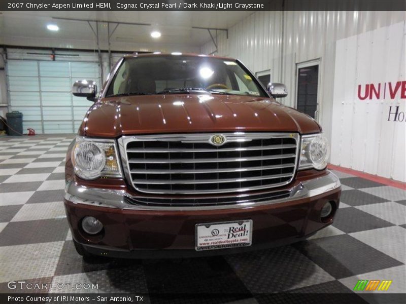 Cognac Crystal Pearl / Dark Khaki/Light Graystone 2007 Chrysler Aspen Limited HEMI