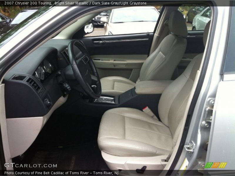 Bright Silver Metallic / Dark Slate Gray/Light Graystone 2007 Chrysler 300 Touring