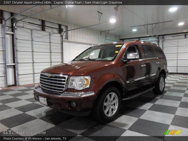 Cognac Crystal Pearl / Dark Khaki/Light Graystone 2007 Chrysler Aspen Limited HEMI