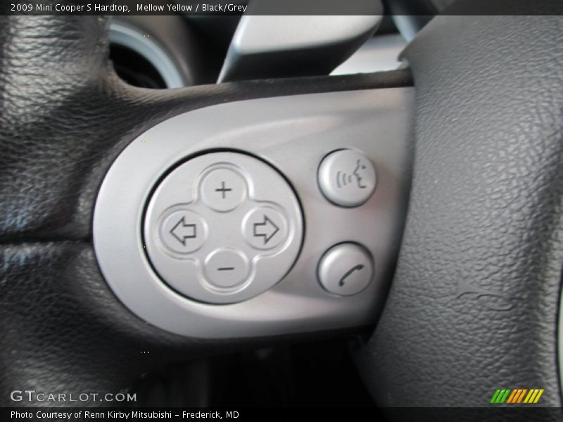 Mellow Yellow / Black/Grey 2009 Mini Cooper S Hardtop