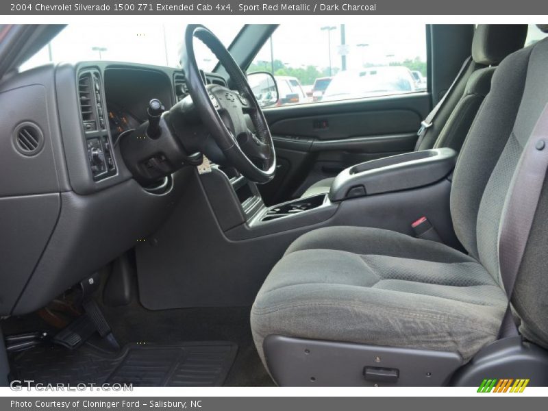 Sport Red Metallic / Dark Charcoal 2004 Chevrolet Silverado 1500 Z71 Extended Cab 4x4