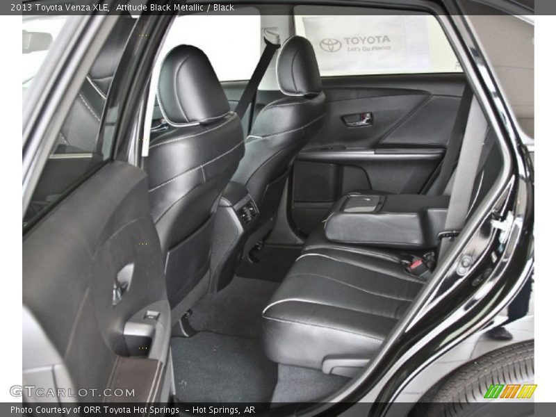 Rear Seat of 2013 Venza XLE