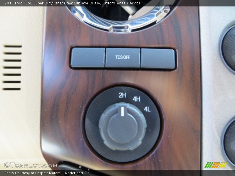 Oxford White / Adobe 2013 Ford F350 Super Duty Lariat Crew Cab 4x4 Dually