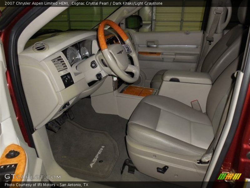 Cognac Crystal Pearl / Dark Khaki/Light Graystone 2007 Chrysler Aspen Limited HEMI