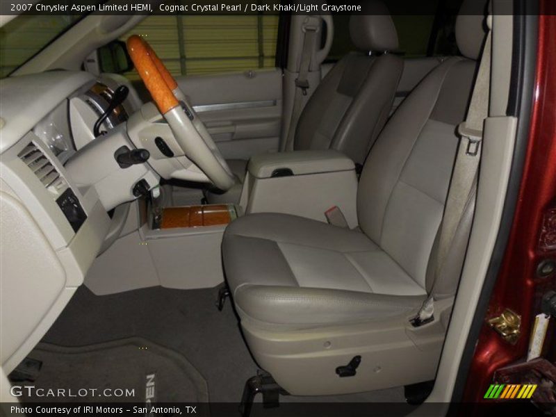 Cognac Crystal Pearl / Dark Khaki/Light Graystone 2007 Chrysler Aspen Limited HEMI