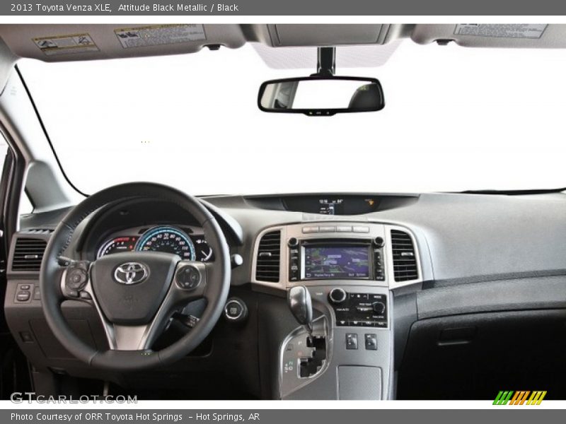 Dashboard of 2013 Venza XLE