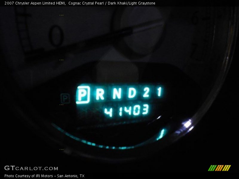 Cognac Crystal Pearl / Dark Khaki/Light Graystone 2007 Chrysler Aspen Limited HEMI