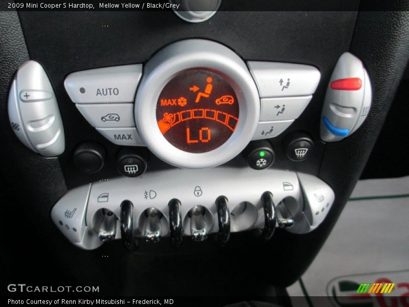 Mellow Yellow / Black/Grey 2009 Mini Cooper S Hardtop