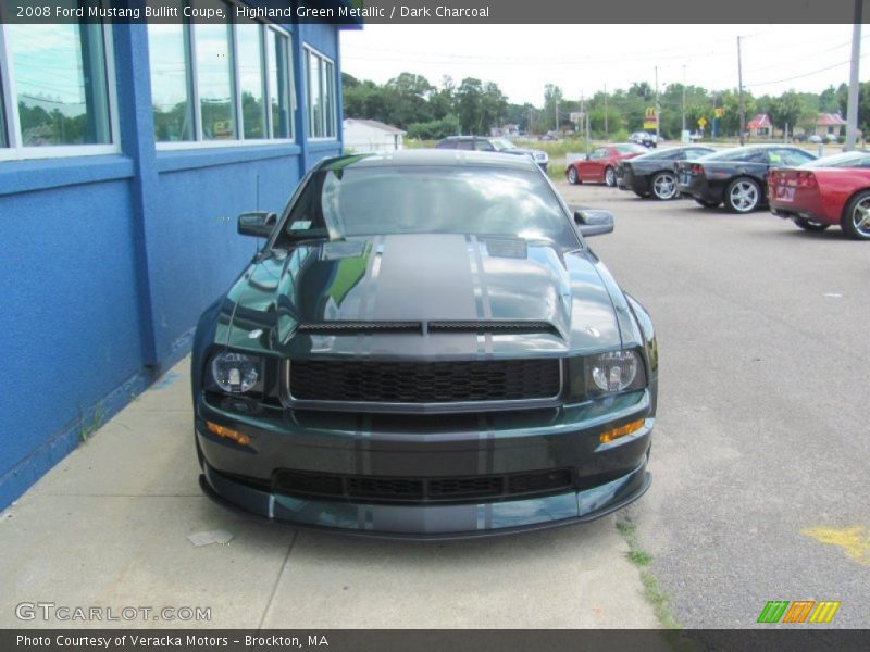 Highland Green Metallic / Dark Charcoal 2008 Ford Mustang Bullitt Coupe