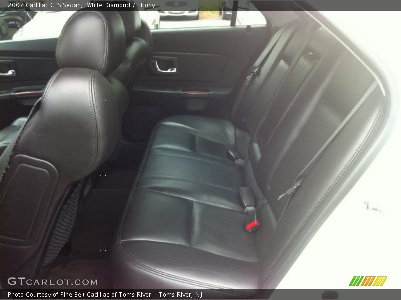Rear Seat of 2007 CTS Sedan