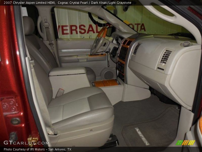 Cognac Crystal Pearl / Dark Khaki/Light Graystone 2007 Chrysler Aspen Limited HEMI