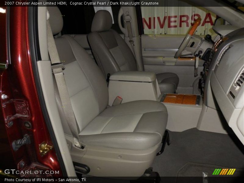 Cognac Crystal Pearl / Dark Khaki/Light Graystone 2007 Chrysler Aspen Limited HEMI